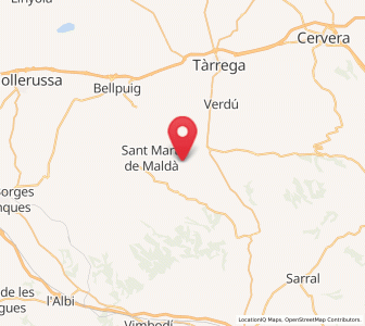 Map of Rocafort de Vallbona, Catalonia