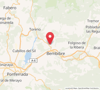 Map of Rodanillo, Castille and León