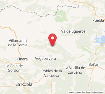 Map of Rodillazo, Castille and León