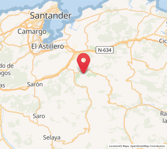 Map of Rucandio, Cantabria