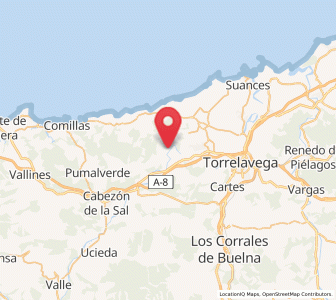 Map of Rudaguera, Cantabria