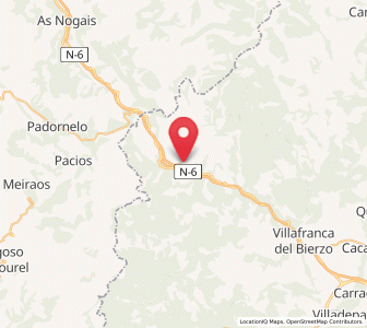 Map of Ruitelán, Castille and León