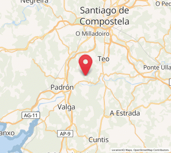 Map of Rumille, Galicia