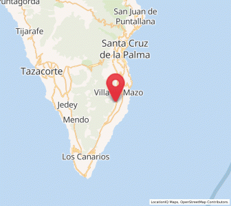 Map of Sabina, Canary Islands