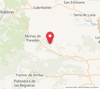 Map of Sabugo, Castille and León