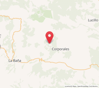Map of Saceda, Castille and León