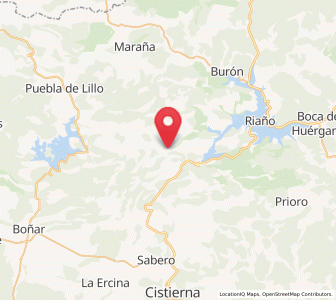 Map of Salamón, Castille and León