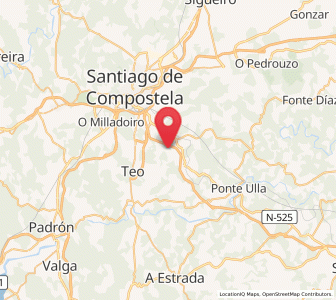 Map of Sales, Galicia