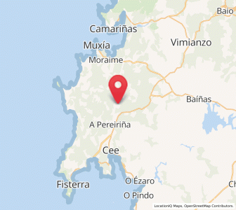 Map of Salgueiros, Galicia