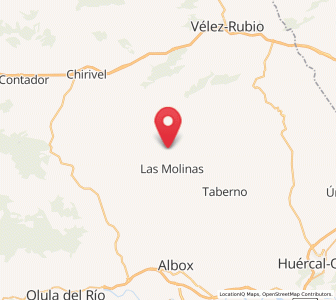 Map of Saliente Alto, Andalusia