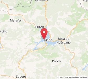 Map of Salió, Castille and León