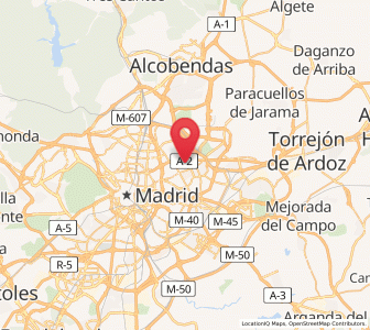 Map of Salvador, Madrid