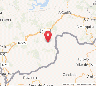 Map of Sampayo, Galicia