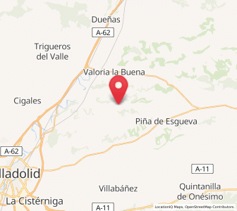 Map of San Andrés, Castille and León