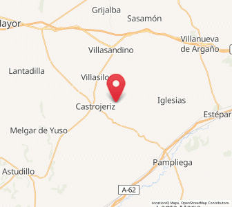 Map of San Antón, Castille and León