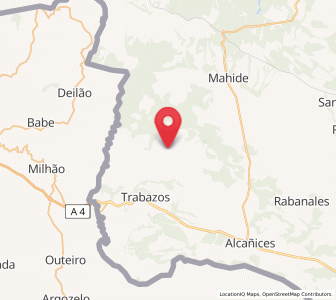 Map of San Blas, Castille and León