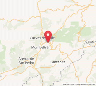 Map of San Esteban del Valle, Castille and León