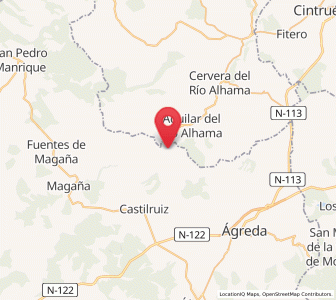 Map of San Felices, Castille and León