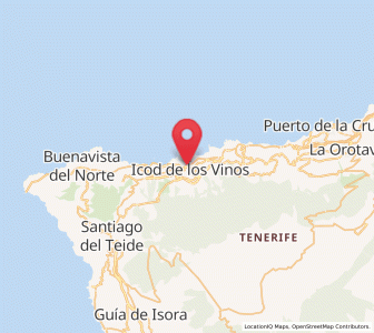 Map of San Felipe, Canary Islands