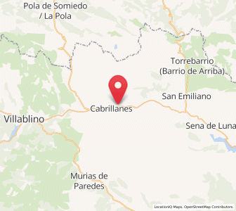 Map of San Félix de Arce, Castille and León
