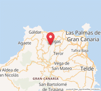 Map of San Fernando, Canary Islands