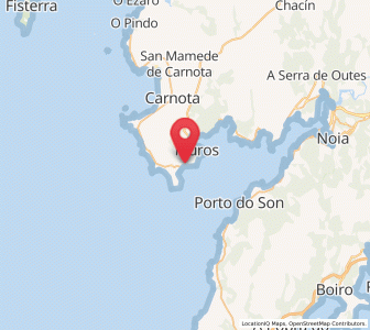 Map of San Francisco, Galicia