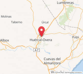 Map of San Isidro, Andalusia