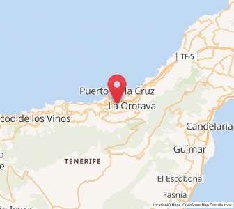 Map of San Jerónimo, Canary Islands