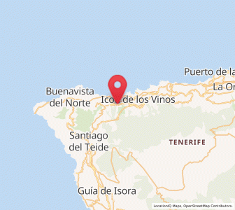 Map of San Juan del Reparo, Canary Islands