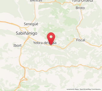Map of San Julián de Basa, Aragon