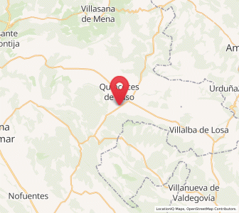 Map of San Llorente, Castille and León