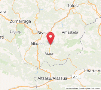 Map of San Martin, Basque Country