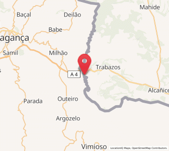 Map of San Martín del Pedroso, Castille and León