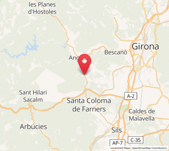Map of San Martín Sapresa, Catalonia
