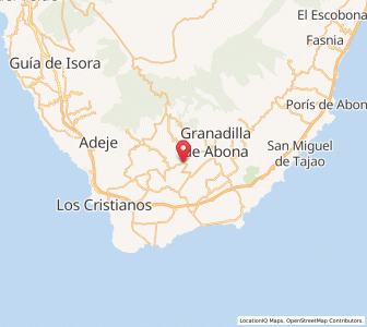 Map of San Miguel De Abona, Canary Islands