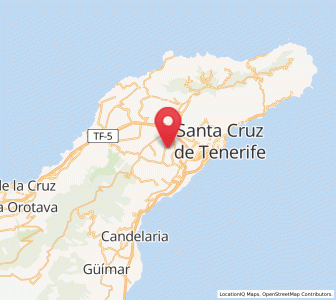 Map of San Miguel de Geneto, Canary Islands