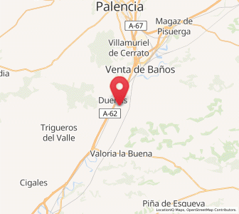 Map of San Miguel, Castille and León