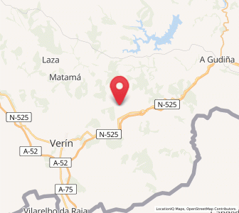 Map of San Pedro de Trasverea, Galicia