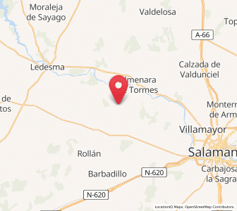 Map of San Pedro del Valle, Castille and León