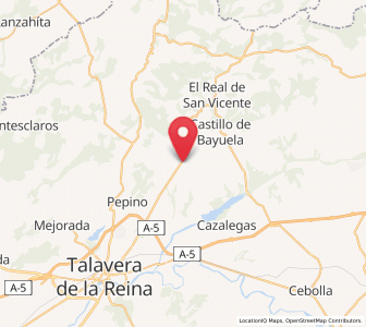 Map of San Román, Castille-La Mancha