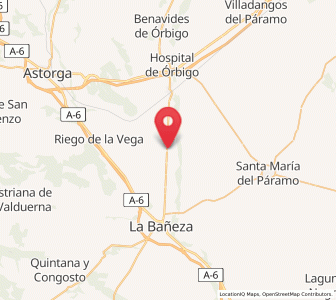 Map of San Román el Antiguo, Castille and León