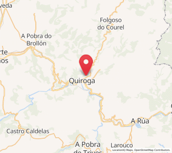 Map of San Victorio, Galicia