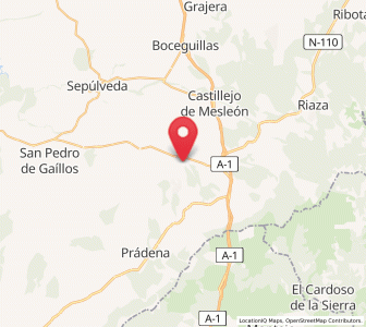 Map of Sanchofruela, Castille and León