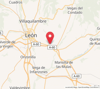 Map of Sanfelismo, Castille and León