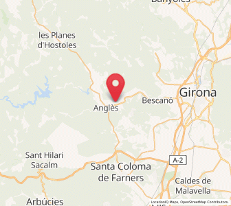 Map of Sant Julià del Llor, Catalonia