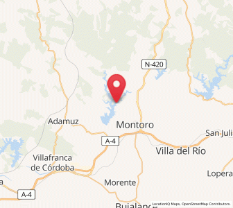 Map of Santa Brígida, Andalusia