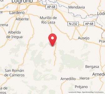 Map of Santa Engracia, La Rioja