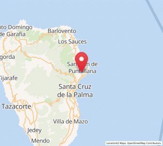 Map of Santa Lucía, Canary Islands