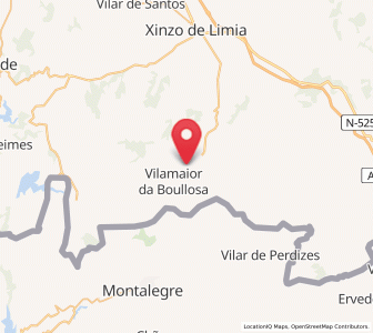 Map of Santo Antoíño, Galicia