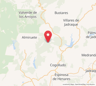 Map of Santotís, Castille-La Mancha